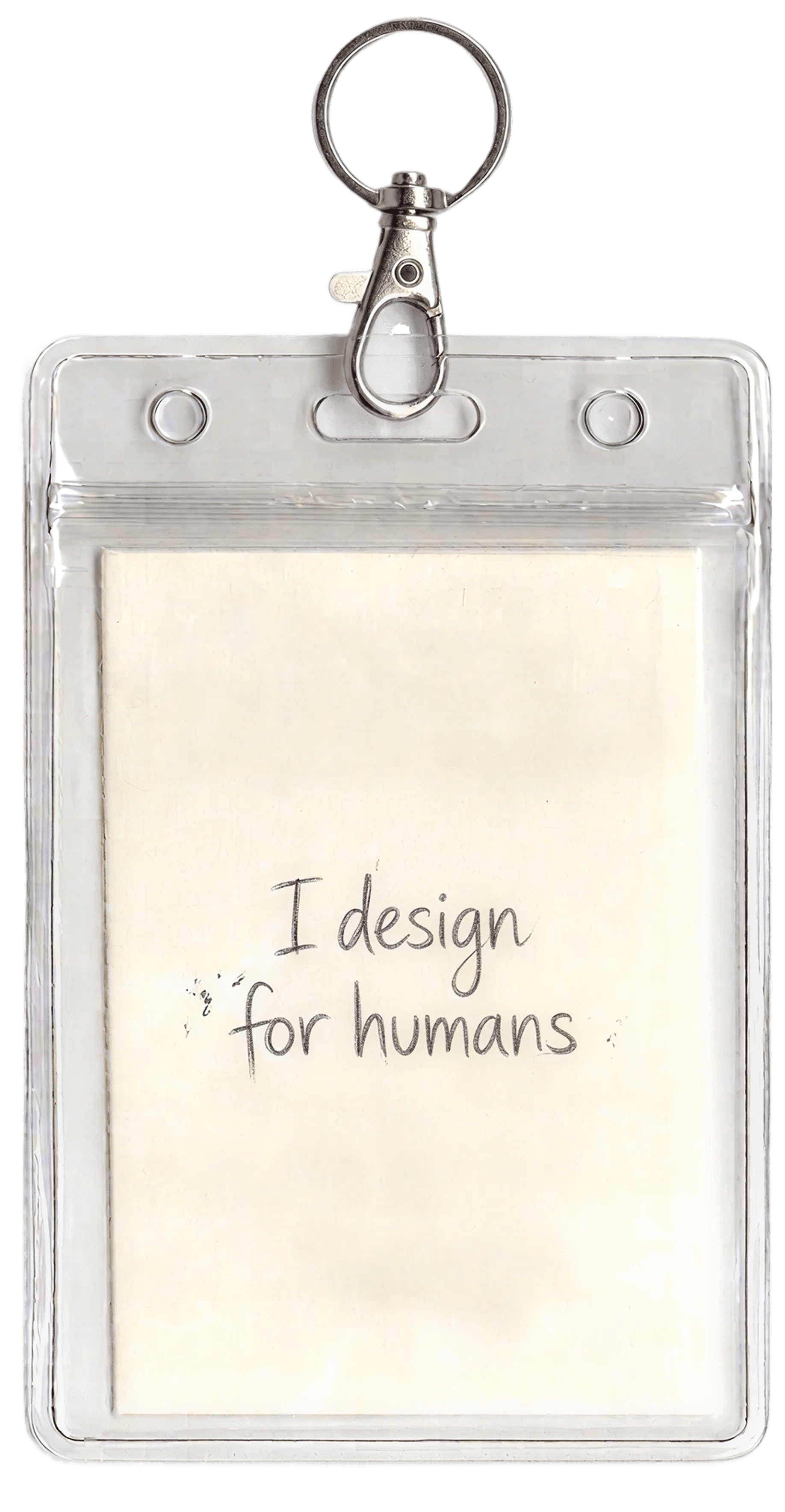 Margi Sahai — Product Designer ID card back